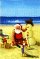 Summer Snowmen Christmas Cards