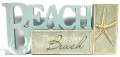 Standing BEACH Sign
