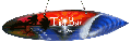 Tiki Bar Surfboard Sign