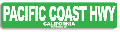 PCH Street Sign