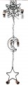 Black Sun, Moon & Star Metal Chimes