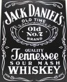 Jack Daniels Black Metal Sign
